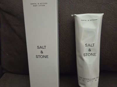 Salt & Stone Santal & Vetiver Body Lotion 3.4 fl oz / 100 mL - New in Box