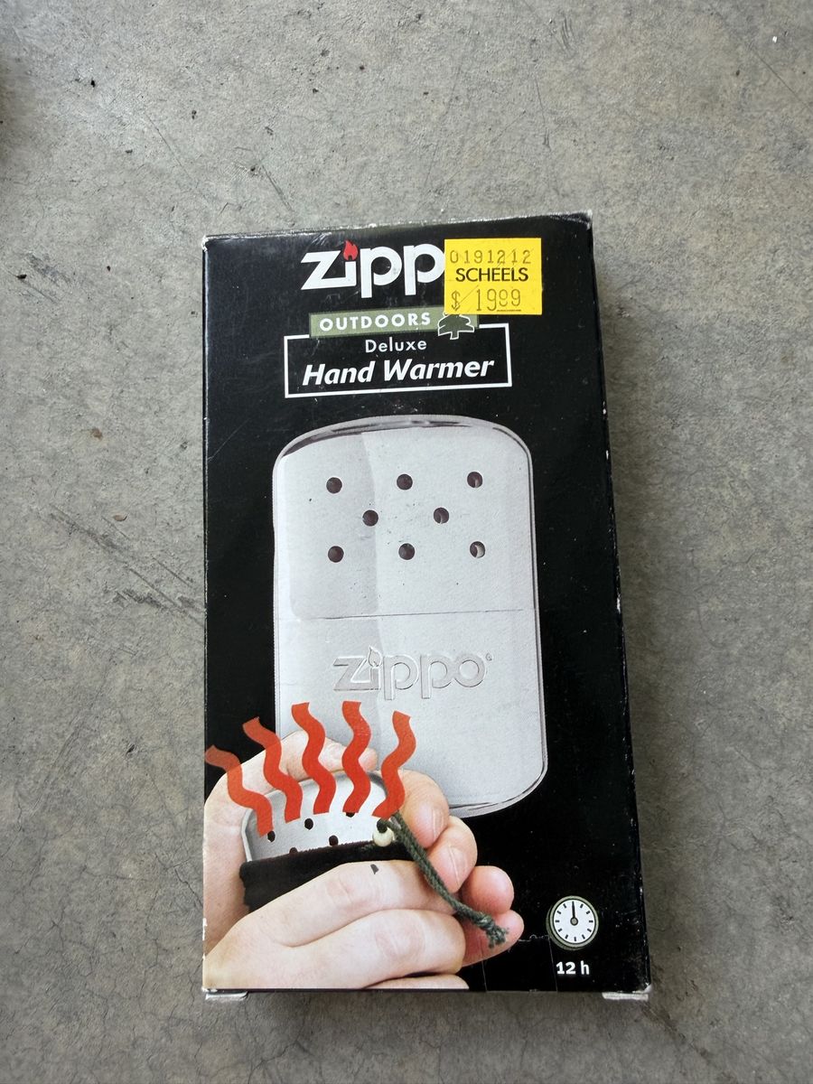 Zippo Outdoors Deluxe Hand Warmer - 12 Hour Heat