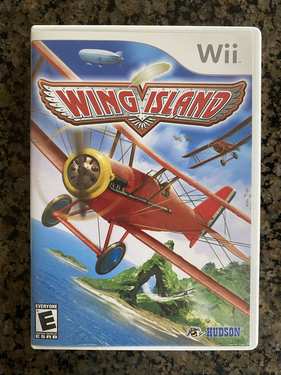 Hudson Wing Island w/ Case & Disc - Nintendo Wii, E, NTSC-U/C (2006)