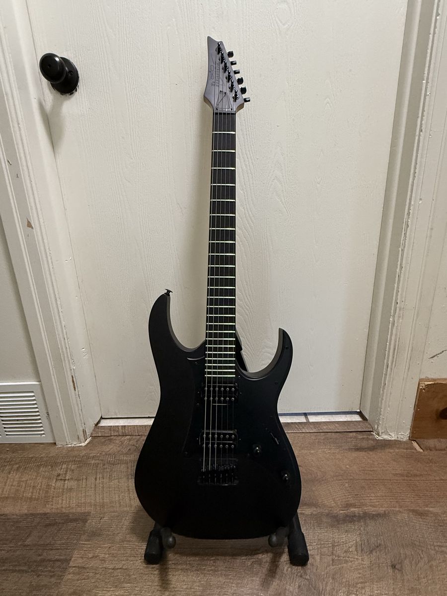 MINT Ibanez GRGR131EX-BKF Electric Guitar Matte Black