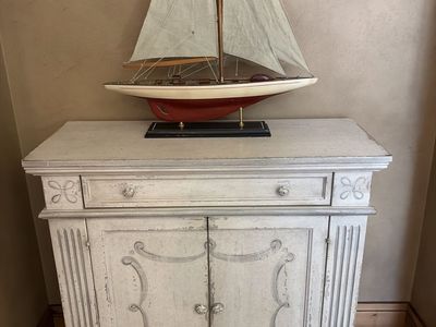 Arhaus LLC Buffet Cabinet in Distressed White Finish