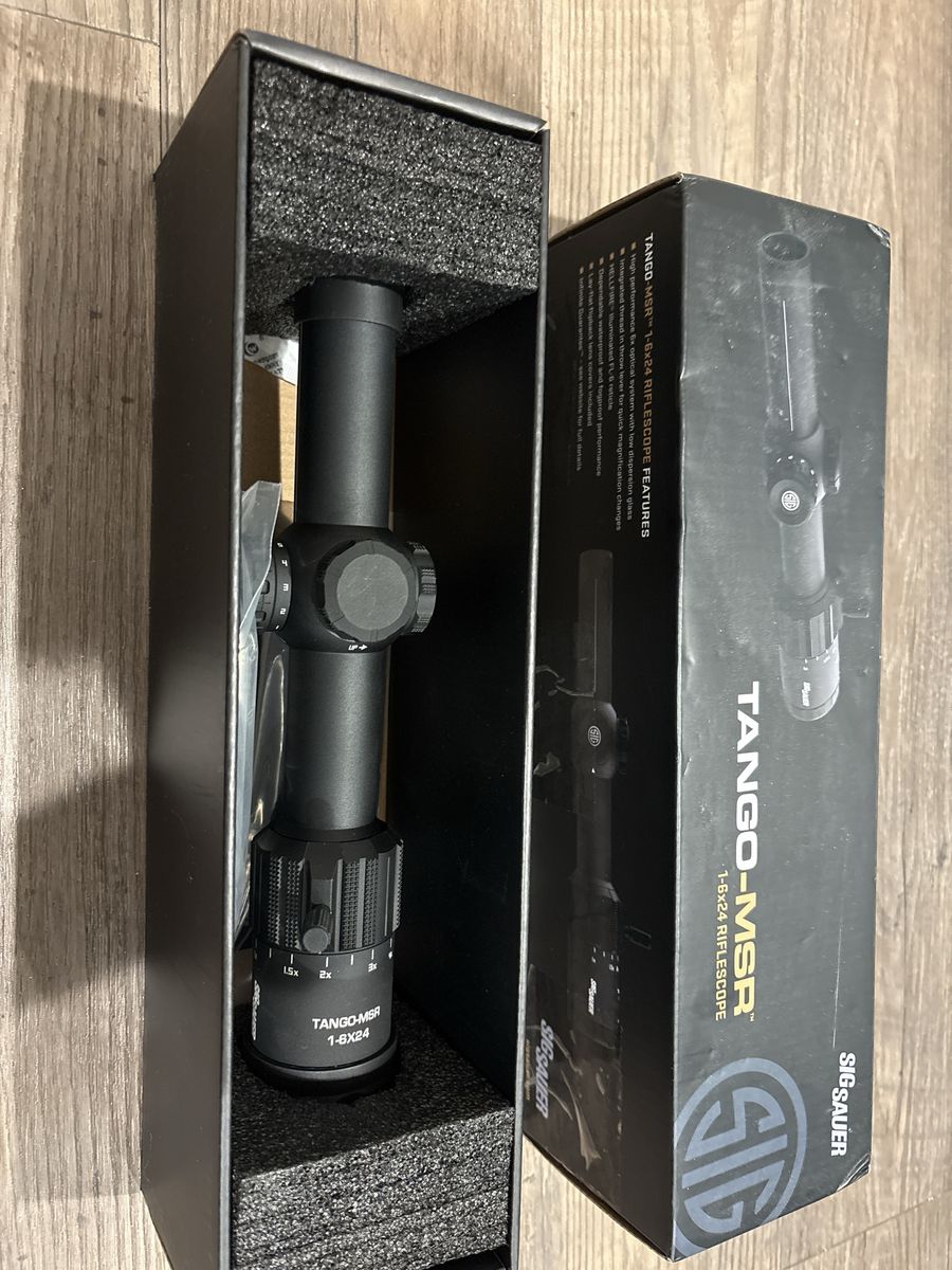 Sig sauer 1-6x24 rifle scope 