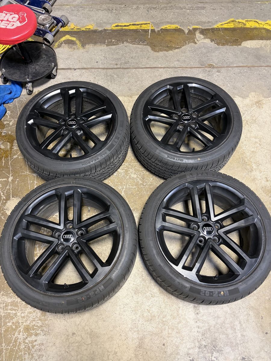 OEM AUDI A3 Wheels and Advanta Tires 225/40/18