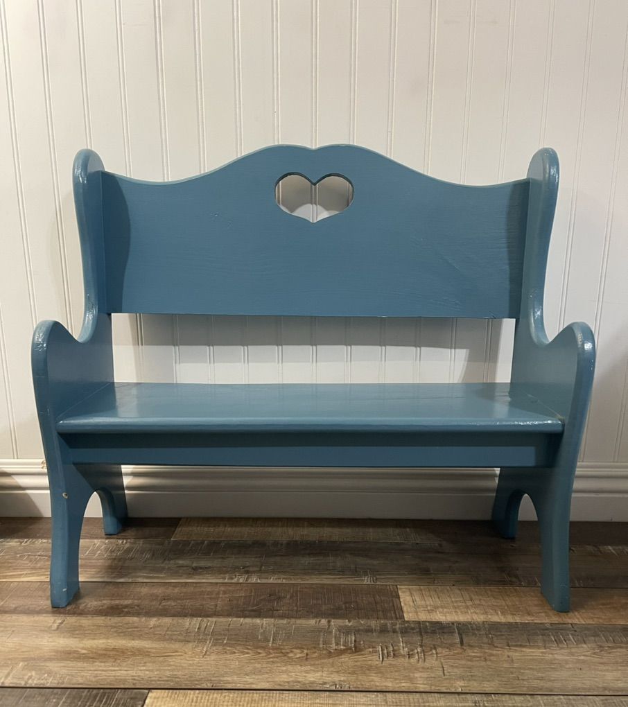 Cottage-Core Bench