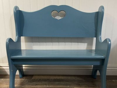 Cottage-Core Bench