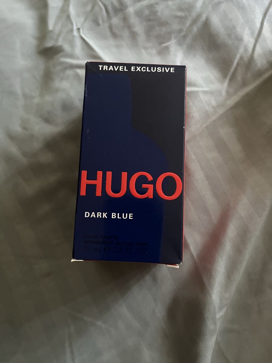 Hugo Boss Dark Blue Eau De Toilette Spray 75ml - Travel Exclusive, Men's Fragrance