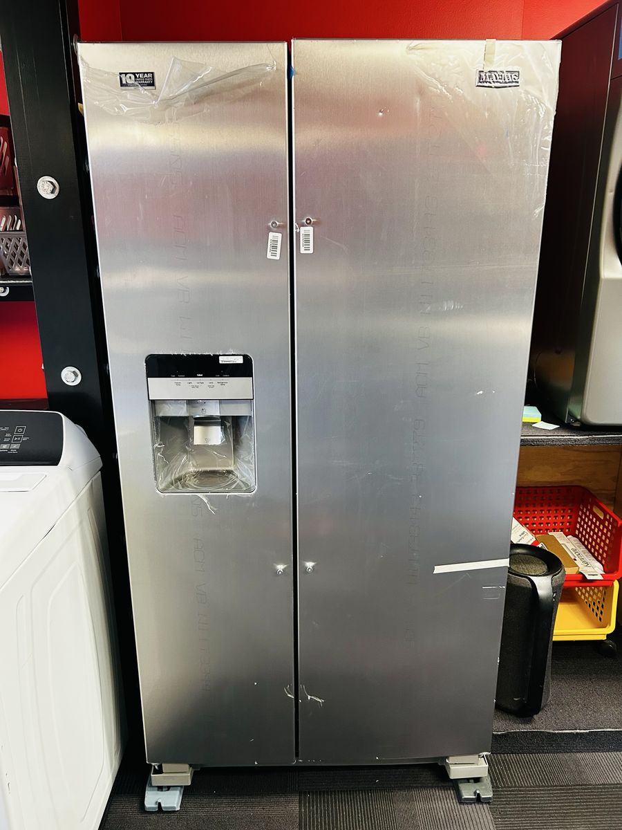 Maytag Stainless Steel Side By Side Refrigerator