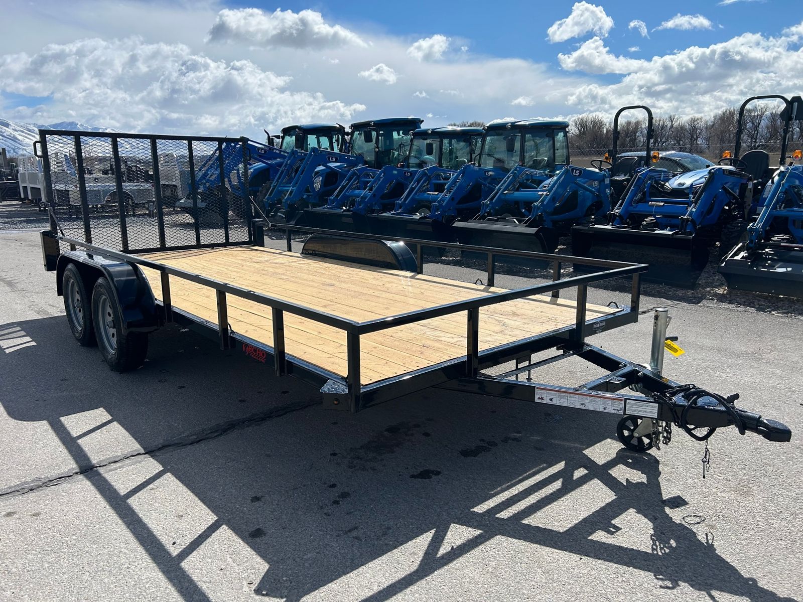 2026 Echo 7X16 Tandem Axle Utility Trailer