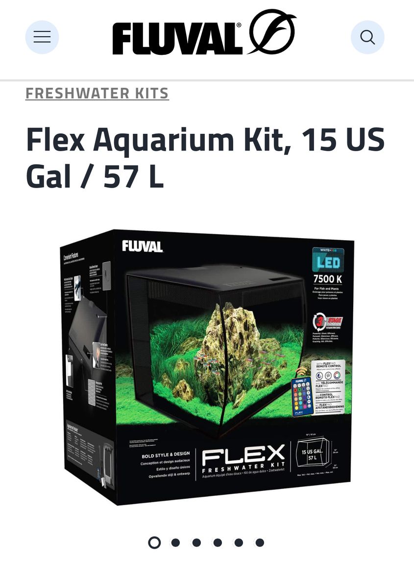 Fluval Flex 15 Gallon Tank