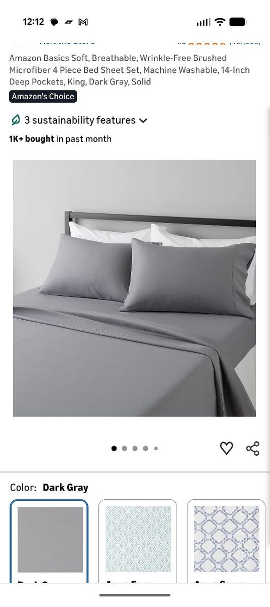 King size Bedroom Sheet Set