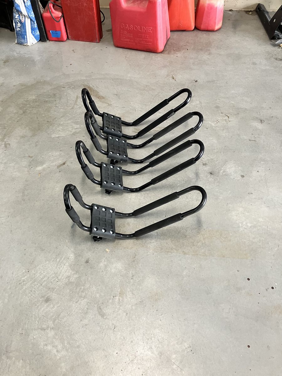 Kayak Roof Racks, 2 Pair J-Bars 