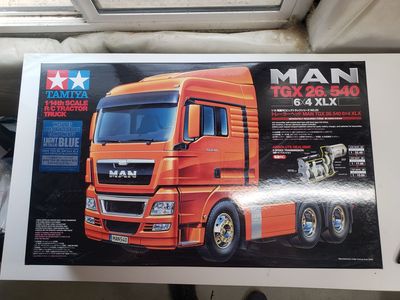 Tamiya MAN TGX 26.540 XLX 1/14 Semi Blue Ver