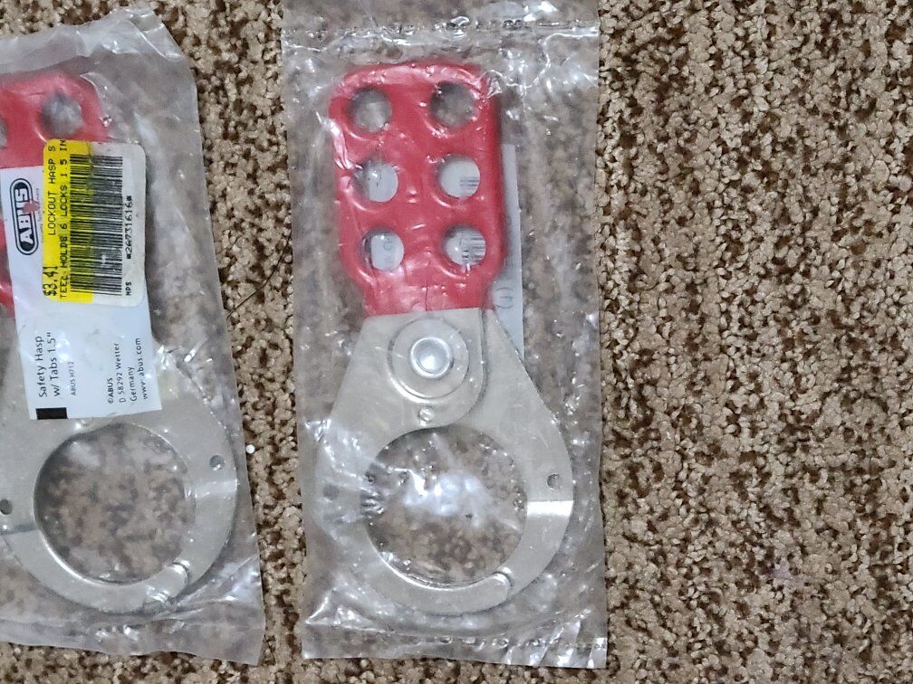 Lock out Tag out hasp's