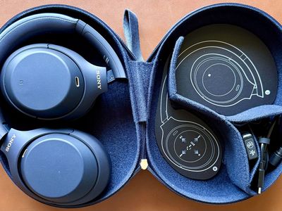 SONY WH-1000XM4 Noise Canceling Headphones Midnight Blue