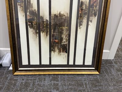 Framed Large Abstract Wall Art Print - MANY SIZES AVAILABLE