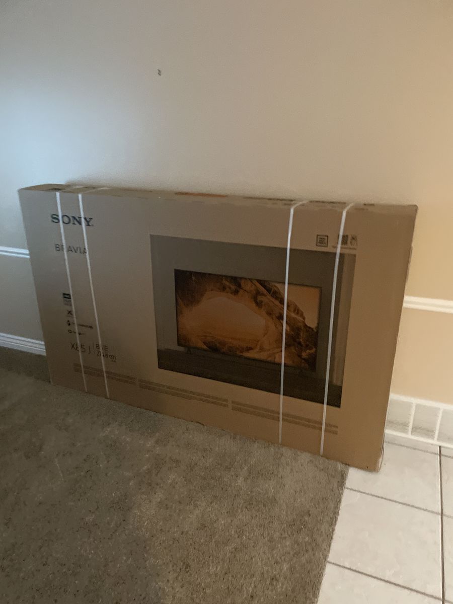 Barely used 85” Sony Bravia TV