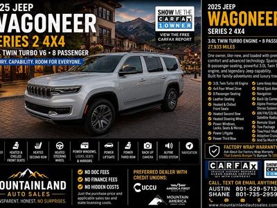 2025 Jeep Wagoneer Series II