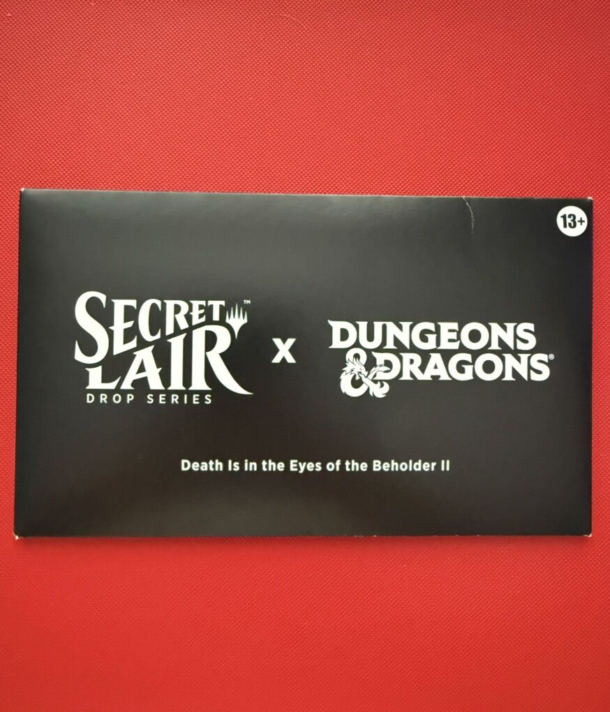 MTG Magic Secret Lair D & D Eyes Of Beholder 2 D&D