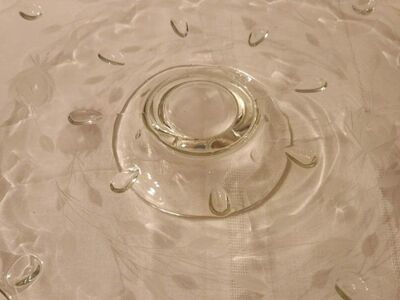 (Kitchen supplies)Clear Indiana Glass