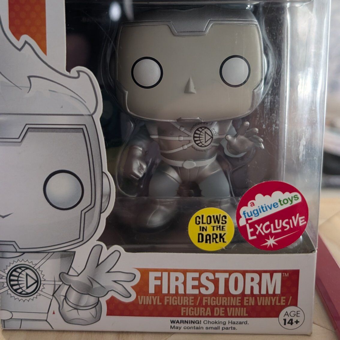 Funko White Lantern Firestorm Glows in the Dark