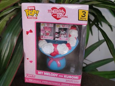 Funko Bitty POP Bouquet - My Melody and Kuromi Valentine's Day Collectible Vinyl Figures