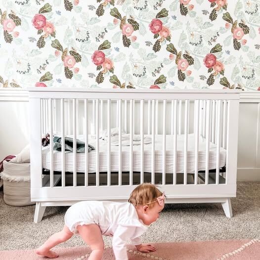 Babyletto Scoot Baby Crib & Toddler Bed with mattress included