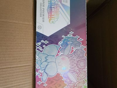 Pokémon TCG Scarlet & Violet Prismatic Evolutions Super-Premium Collection Sealed Box