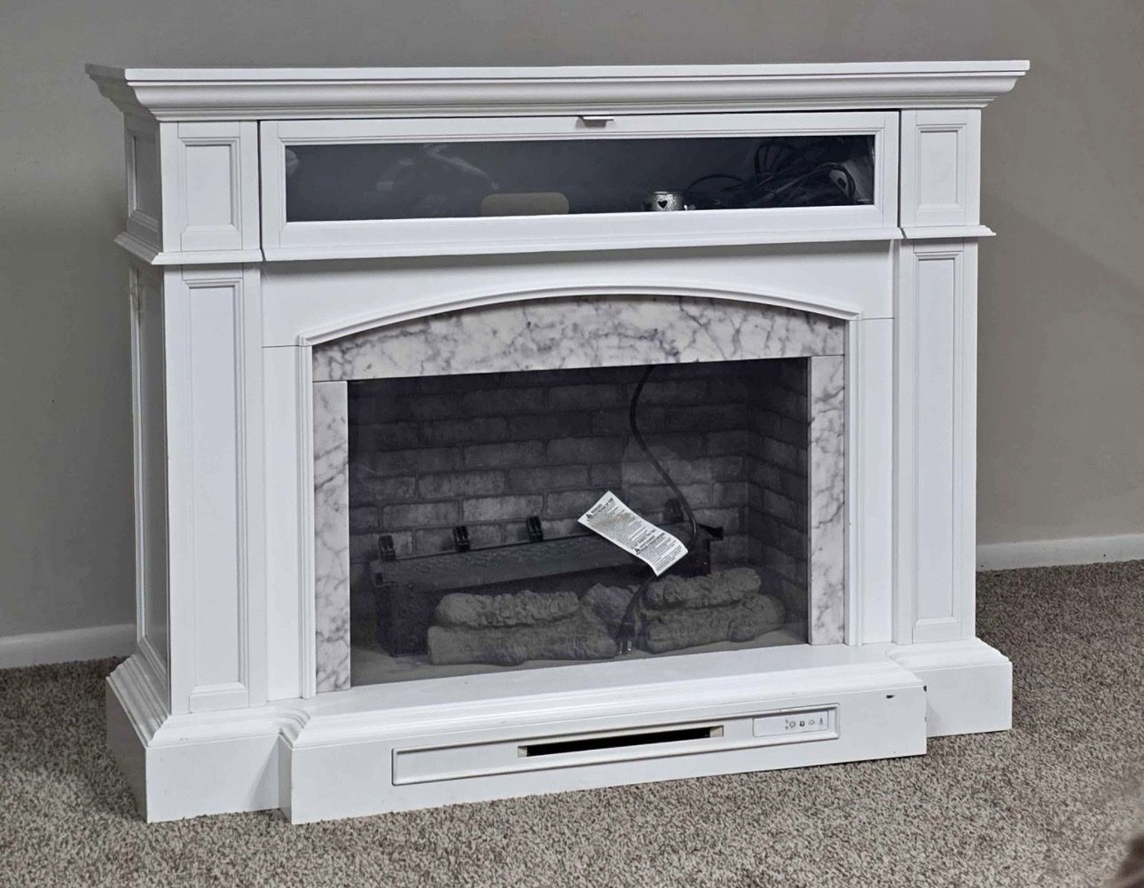 Fireplace TV Stand