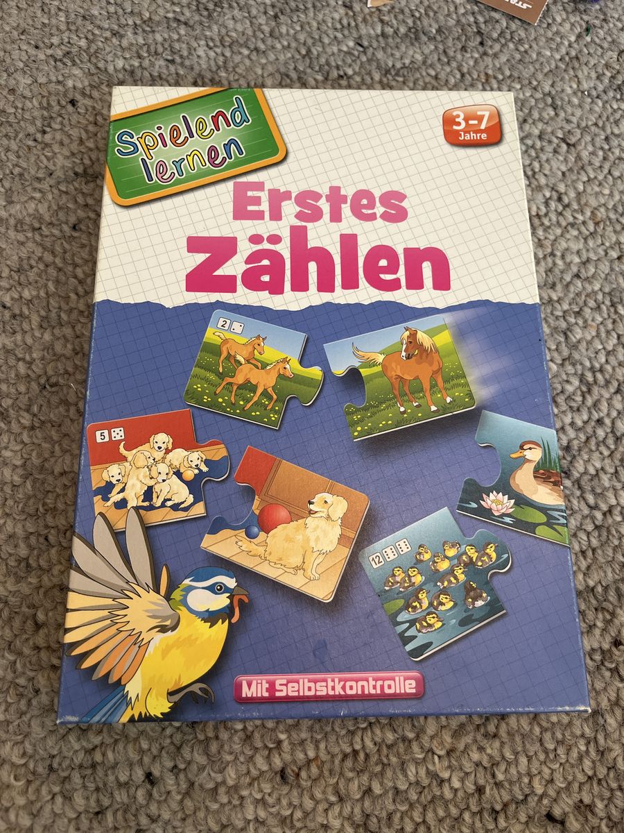 Spielend Lernen Erstes Zählen/ First Counting Puzzle Game