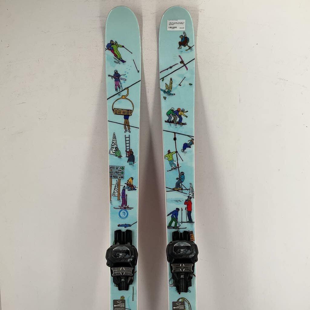 J Skis The Joyride "Yard Sale" w/ Tyrolia Attack 13 Demo Bindings