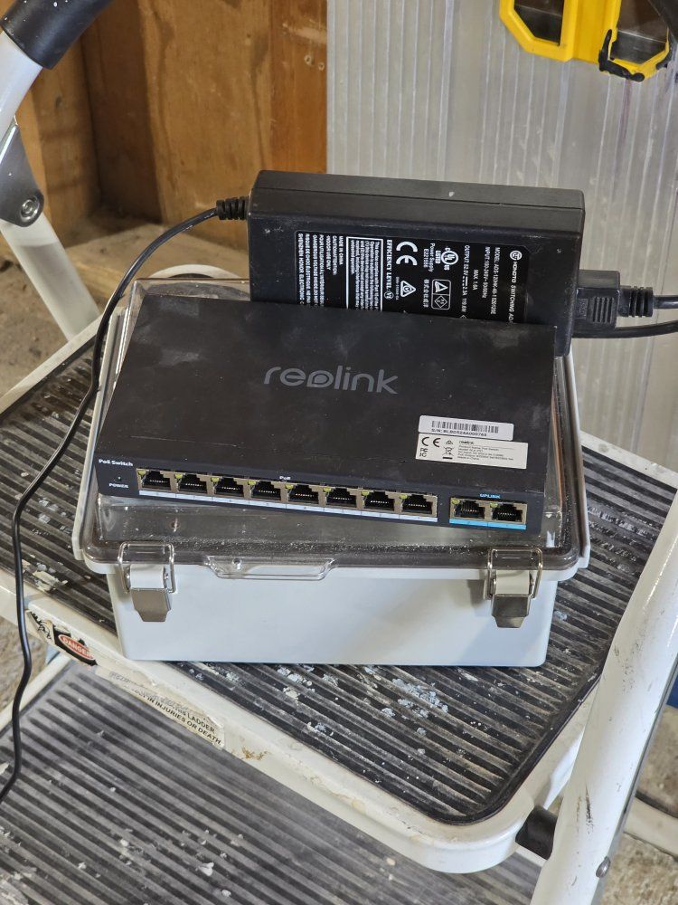 Reolink POE switch 8 channel