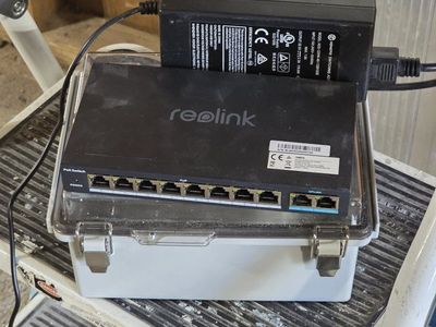 Reolink POE switch 8 channel
