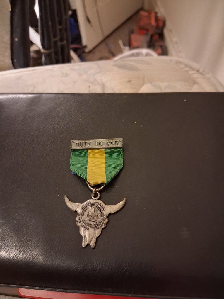 Vintage LDS Medal 1960s Sterling