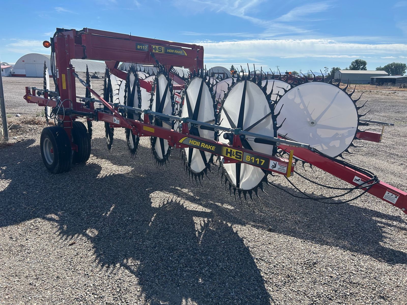 H&S HDII Overhead Hay Rake
