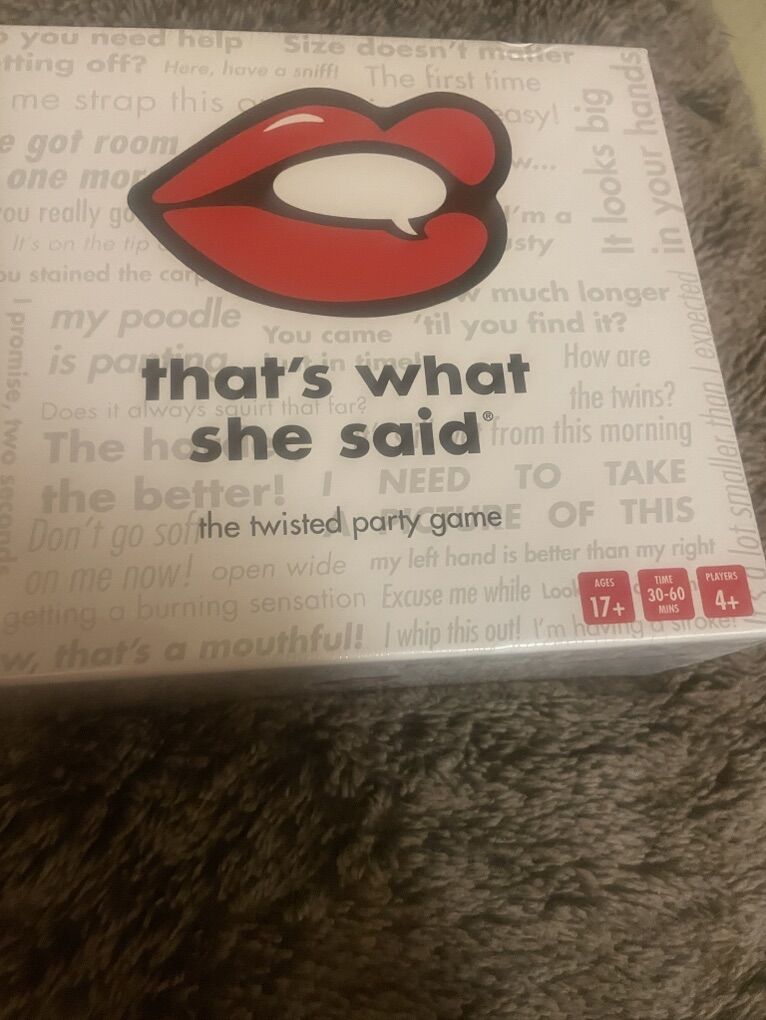 He Said She Said Board Game.