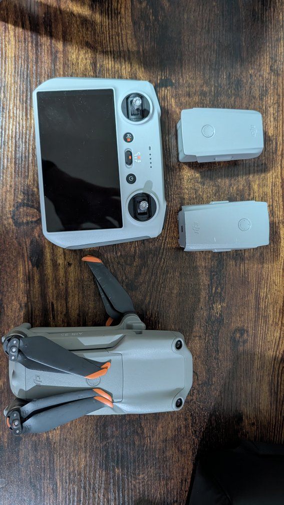 DJI Air2S Fly More Combo Drone with RC 2 Controller & Charging Hub, 3 Batteries & Shoulder Bag