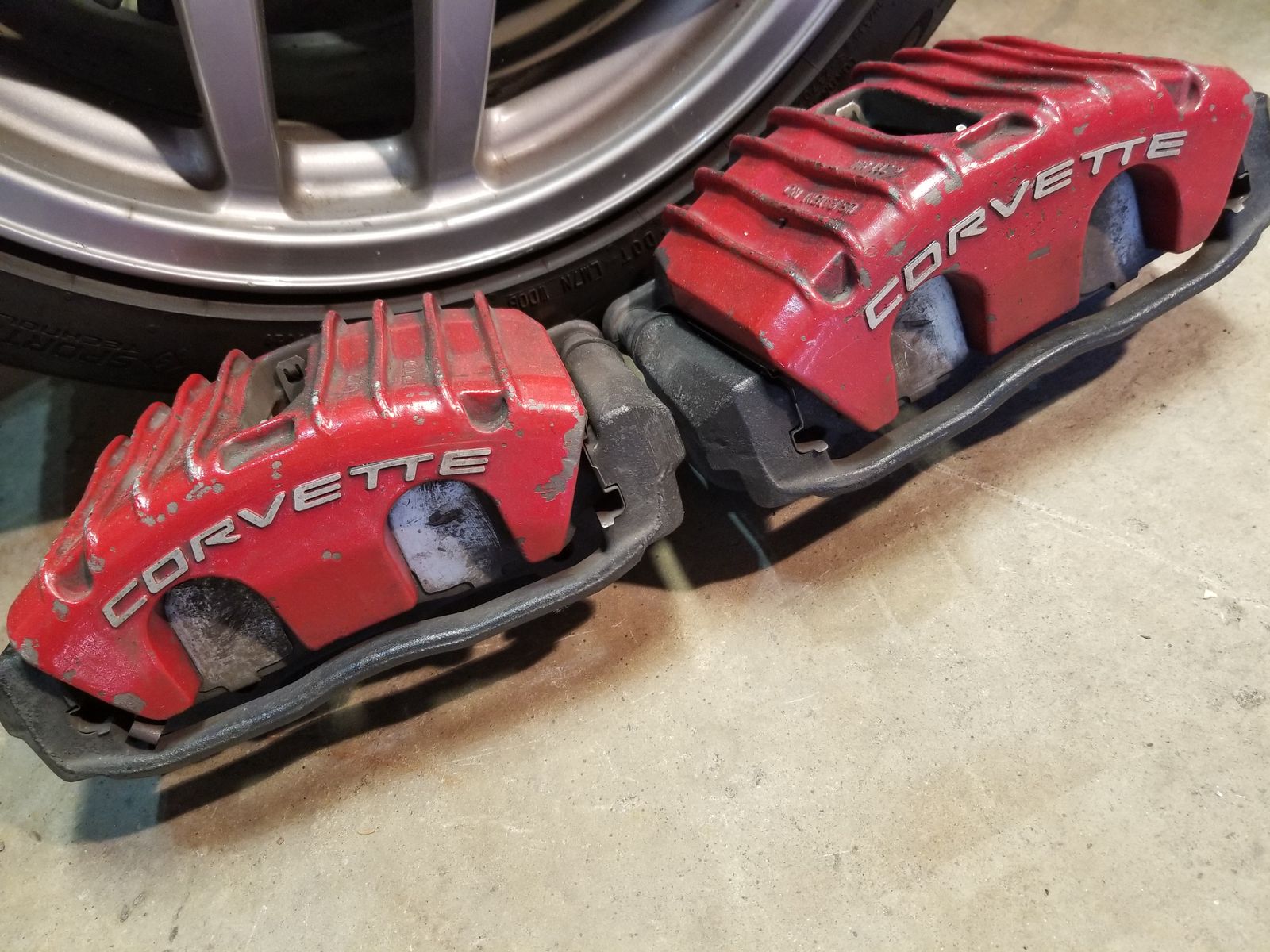 Corvette C5 ZO6 calibers and brackets