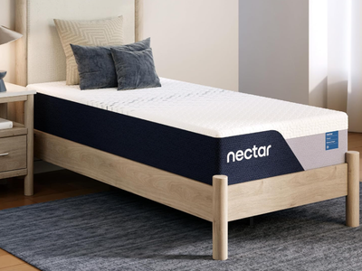 Nectar 12” Memory Foam Mattress, Twin, Firm Feel, 1-Year Trial