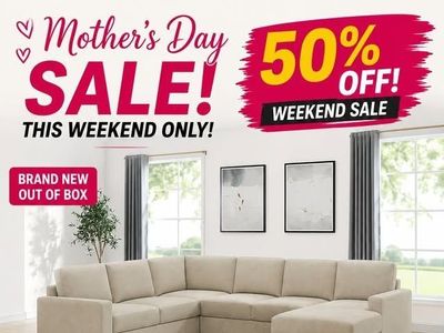 Modern Sectional with Storage Chaise - 50% OFF 🩷 Mother’s Day Sale