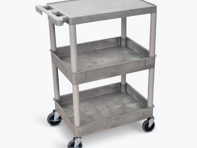 New! Cart with Shelves