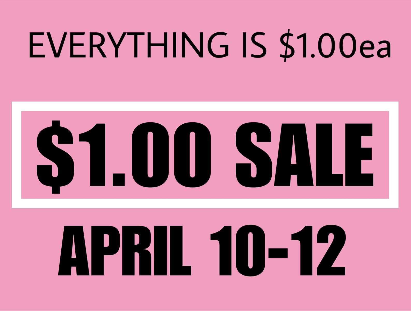 ESTATE SALE 1.00 Each