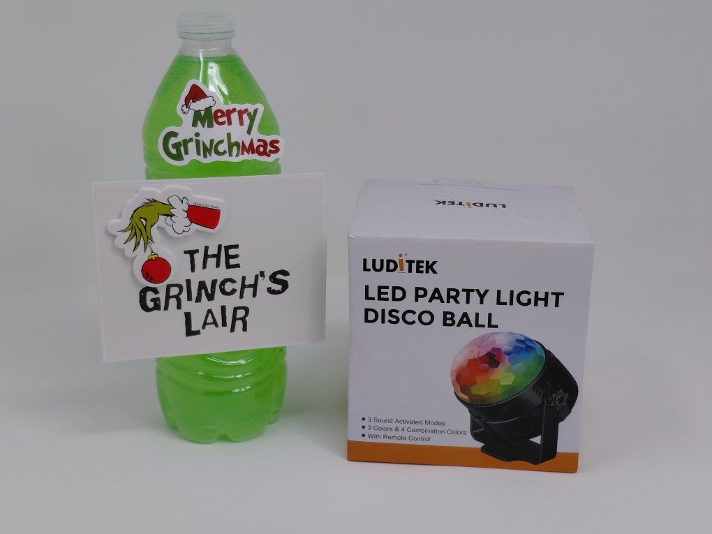 New Luditek LED Party Light Disco Ball with Remote
