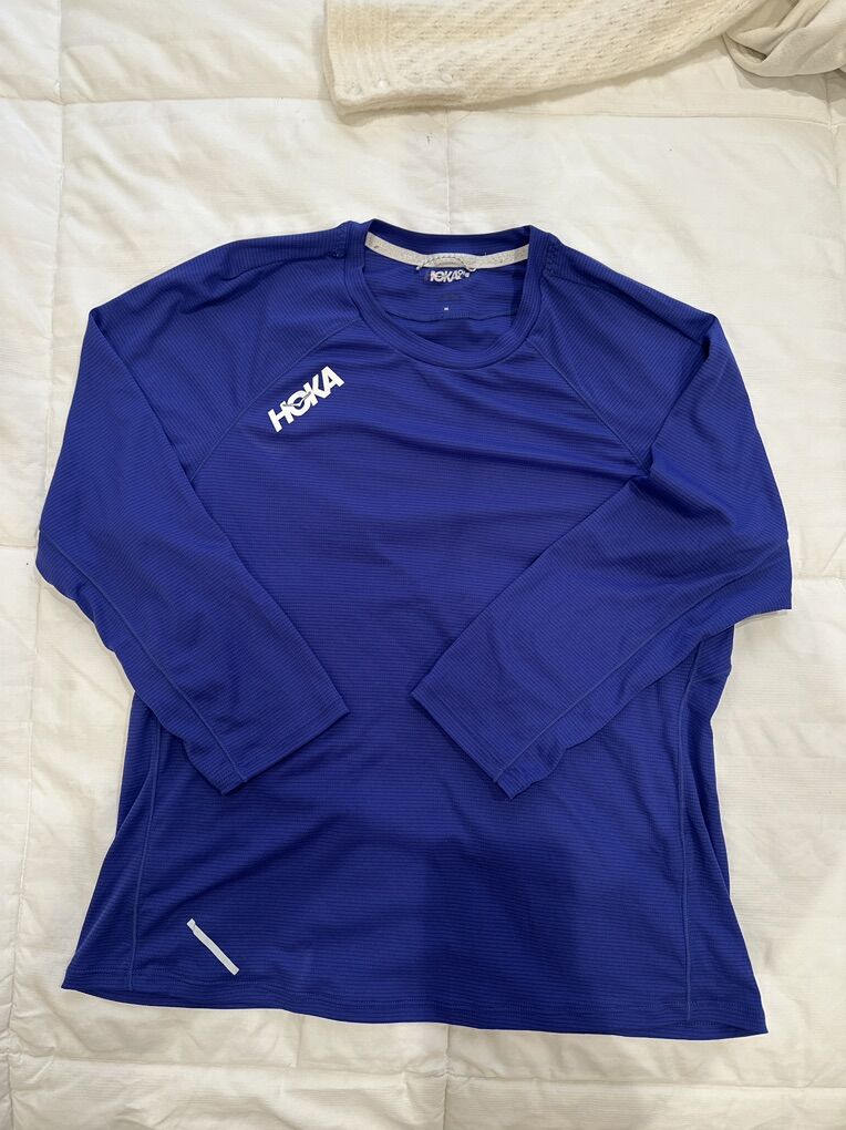 HOKA Women’s Mesh Running Shirt, M