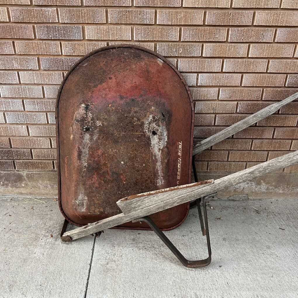 Rustic And Rusty Vintage/Antique Wheelbarrow