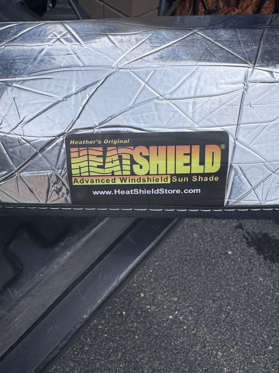 Heather's Original HeatShield Advanced Windshield Sun Shade - Custom Fit Car Sunshade