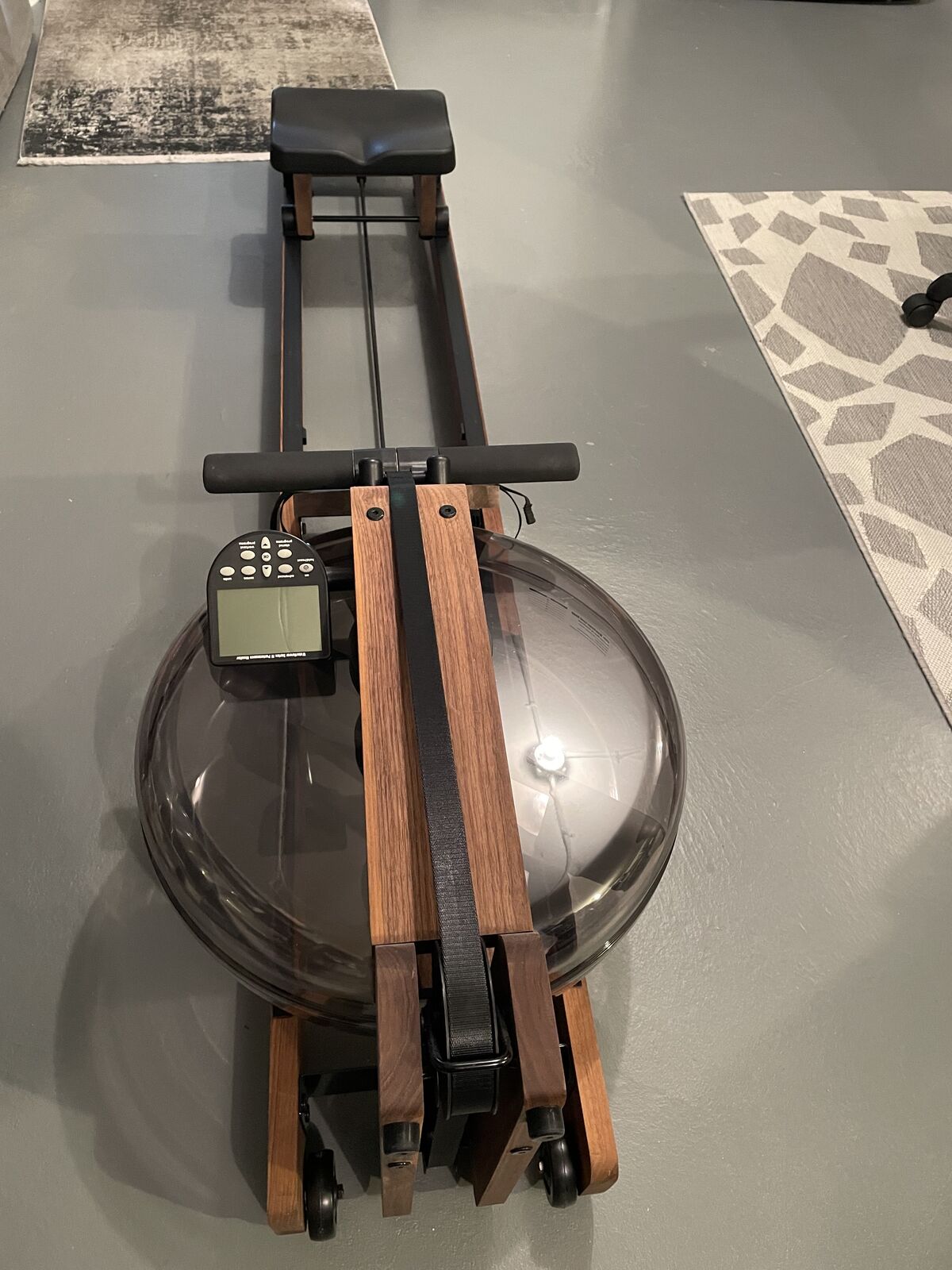 Walnut Water Rower