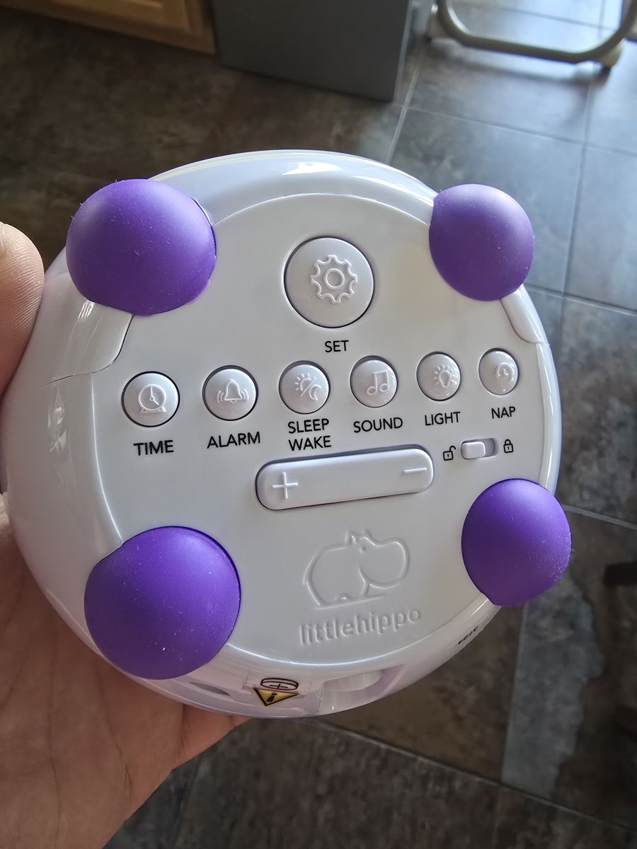 LittleHippo Mella: Kids Alarm Clock, Sleep Trainer, Night Light, Sound Machine and OK to Wake