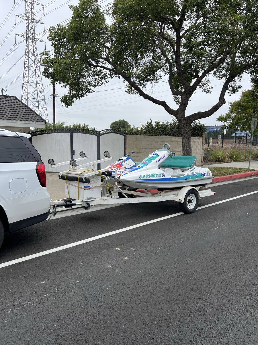 Zieman two place trailer (no skis)