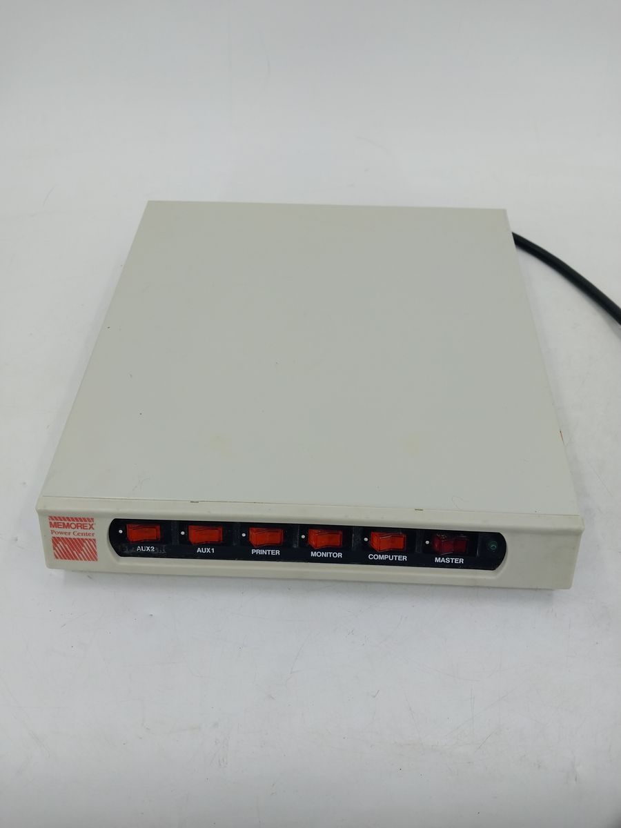 Collectable Memorex Power Center TVSS1449 PC-006-1 (5 Outlet Surge Suppressor) - Tested