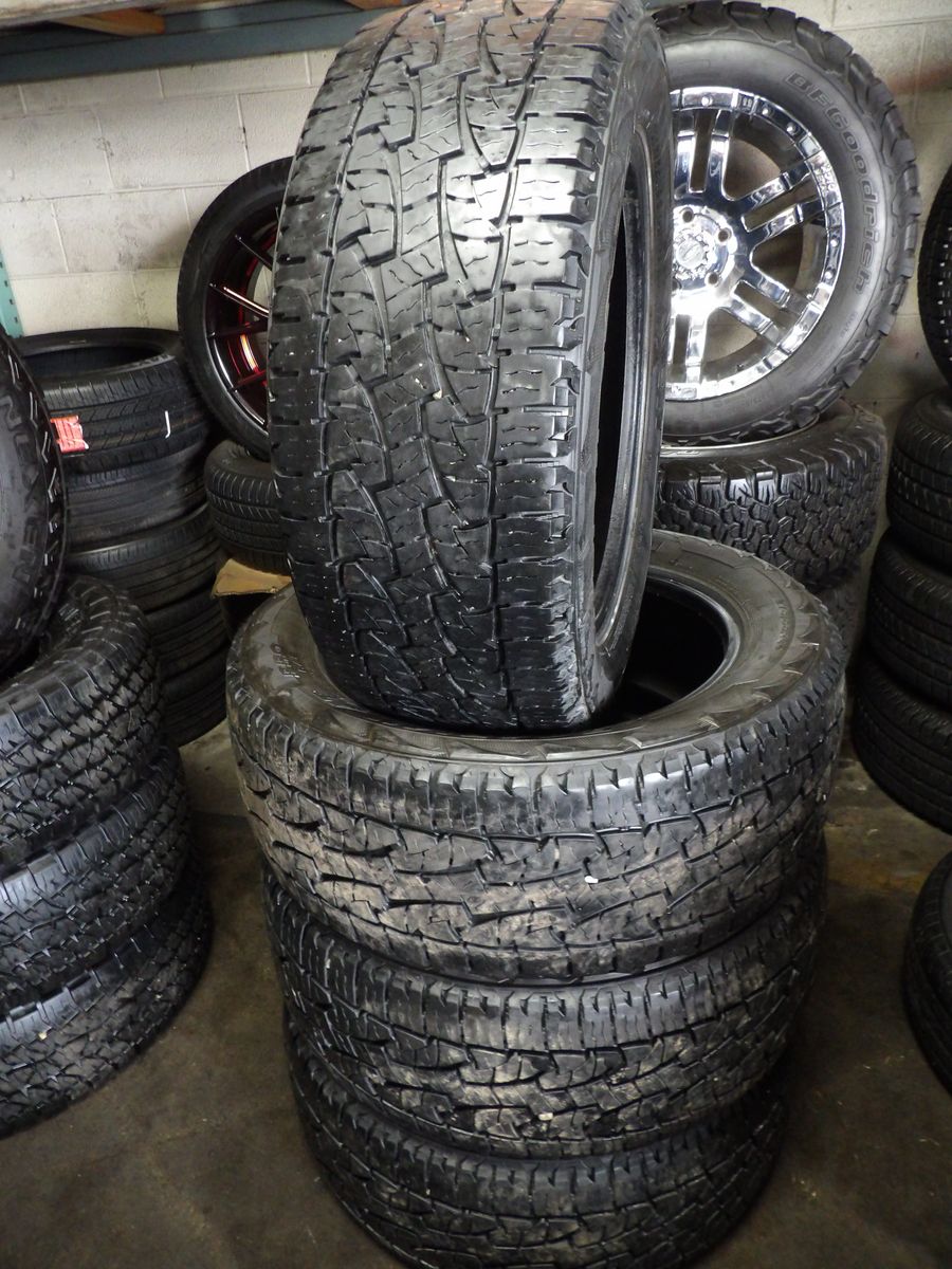 275/55R20 NEXEN ROADIAN AT SET OF USED TIRES